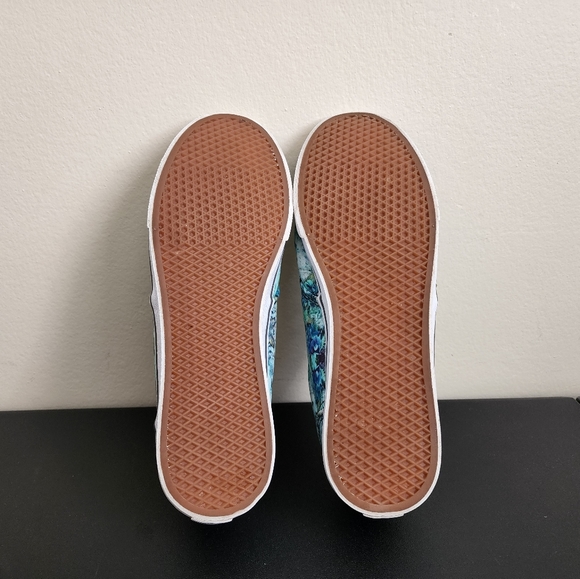 Vans Off The Wall Multicolor Floral Print Sneaker Shoes Women's Size 9 - Picture 8 of 10